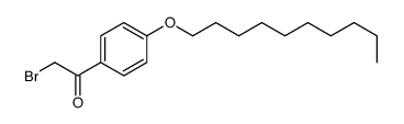 2-bromo-1-(4-decoxyphenyl)ethanone structure