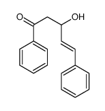 3-hydroxy-1,5-diphenylpent-4-en-1-one Structure