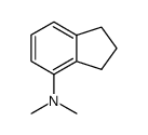 4-Indanamine,N,N-dimethyl-(5CI)结构式