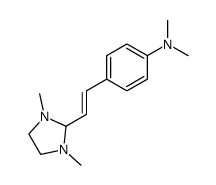 2-(p-dimethylaminostyryl)-N,N'-dimethyl-1,3-imidazolidine Structure