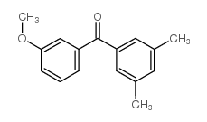 3,5-DIMETHYL-3'-METHOXYBENZOPHENONE结构式