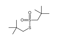 1-(2,2-dimethylpropylsulfonylsulfanyl)-2,2-dimethylpropane Structure