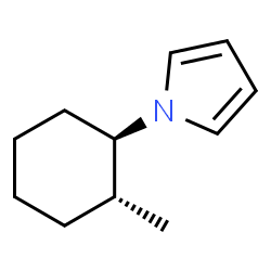 1H-Pyrrole,1-[(1R,2R)-2-methylcyclohexyl]-,rel-(9CI) structure