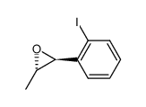 2-Iodo-trans-β-methylstyrene Oxide Structure