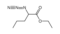 Ethyl 2-azido pentanoate Structure