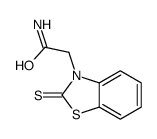 2-(2-sulfanylidene-1,3-benzothiazol-3-yl)acetamide Structure