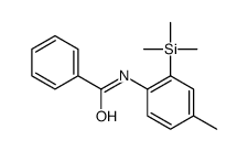 N-(4-methyl-2-trimethylsilylphenyl)benzamide Structure