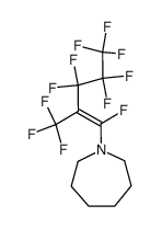 1-((Z)-1,3,3,4,4,5,5,5-Octafluoro-2-trifluoromethyl-pent-1-enyl)-azepane Structure