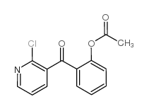 3-(2-ACETOXYBENZOYL)-2-CHLOROPYRIDINE Structure