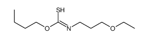 O-butyl N-(3-ethoxypropyl)carbamothioate Structure