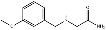 2-{[(3-Methoxyphenyl)methyl]amino}acetamide结构式