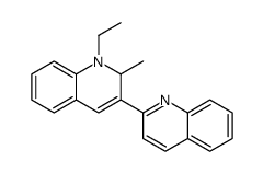 1-ethyl-2-methyl-3-quinolin-2-yl-2H-quinoline Structure