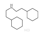 Cyclohexaneethanamine, N-(2-cyclohexylethyl)-,hydrochloride (1:1) structure