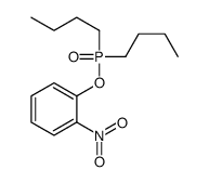 1-dibutylphosphoryloxy-2-nitrobenzene Structure