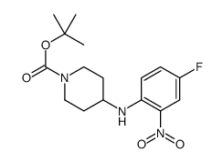 2-Methyl-2-propanyl 4-[(4-fluoro-2-nitrophenyl)amino]-1-piperidin ecarboxylate picture