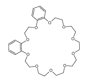 <2,8>dibenzo-30-crown-10 Structure