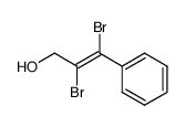 2,3-dibromo-3-phenylpropen-1-ol Structure