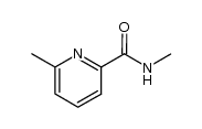 2-Pyridinecarboxamide,N,6-dimethyl-(9CI) picture