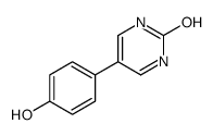 5-(4-hydroxyphenyl)-1H-pyrimidin-2-one Structure