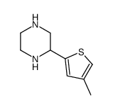 Piperazine, 2-(4-methyl-2-thienyl)- (9CI)结构式