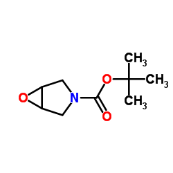 3-Boc-6-oxa-3-aza-bicyclo[3.1.0]hexane Structure