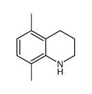 5,8-dimethyl-1,2,3,4-tetrahydroquinoline结构式