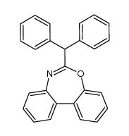 6-diphenylmethyldibenz[d,f]-1,3-oxazepine结构式