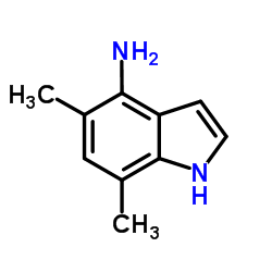 5,7-Dimethyl-1H-indol-4-amine picture