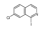 7-Chloro-1-iodo-2-azanaphthalene picture