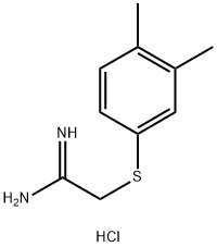 2-[(3,4-dimethylphenyl)sulfanyl]ethanimidamide hydrochloride picture