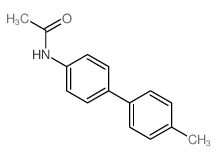 Acetamide,N-(4'-methyl[1,1'-biphenyl]-4-yl)-结构式