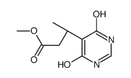 5-Pyrimidinepropanoic acid, 1,6-dihydro-4-hydroxy-β-methyl-6-oxo-, methyl ester, (βR)- structure