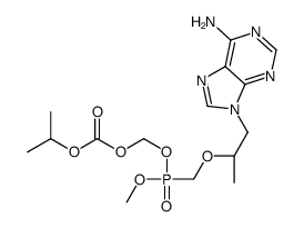 Mono-POC Methyl Tenofovir (Mixture of DiastereoMers) structure