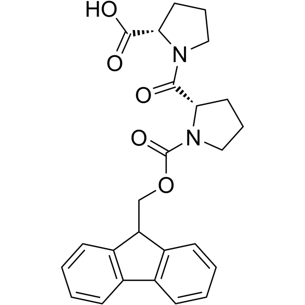 Fmoc-Pro-Pro-OH Structure