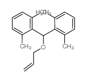 1,1-[(2-丙烯基氧基)亚甲基]双[2,6-二甲苯结构式