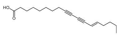 octadec-13-en-9,11-diynoic acid结构式