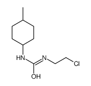 1-(2-chloroethyl)-3-(4-methylcyclohexyl)urea Structure