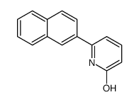 6-naphthalen-2-yl-1H-pyridin-2-one Structure