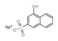 1-萘星空app-3-磺酸钠结构式