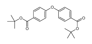 tert-butyl 4-[4-[(2-methylpropan-2-yl)oxycarbonyl]phenoxy]benzoate Structure