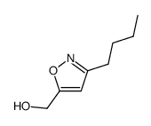 5-Isoxazolemethanol,3-butyl-(8CI,9CI) Structure