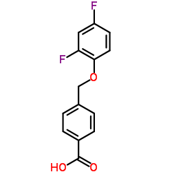 4-[(2,4-Difluorophenoxy)methyl]benzoic acid picture