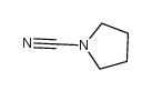 1-Cyanopyrrolidine Structure