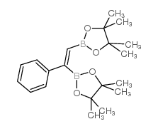 (E)-A-苯乙烯二硼酸双(2,3-二甲基-2,3-丁二醇)乙酯结构式