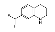 7-(二氟甲基)-1,2,3,4-四氢喹啉结构式