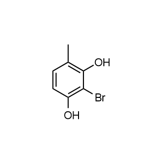 2-溴-4-甲基-1,3-苯二酚结构式