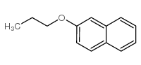 2-NAPHTHYL PROPYL ETHER Structure