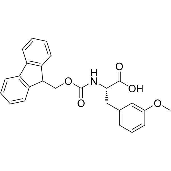 FMOC-L-3-METHOXYPHENYLALANINE structure