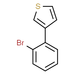 3-(2-BROMO-PHENYL)-THIOPHENE结构式