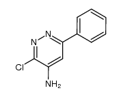 3-chloro-6-phenylpyridazin-4-amine Structure